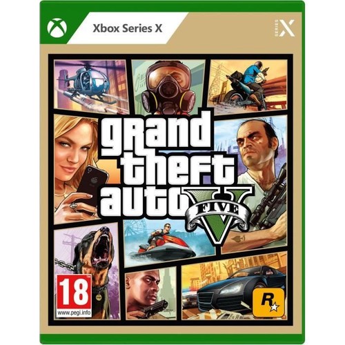 Gioco gta xbox series x - v,