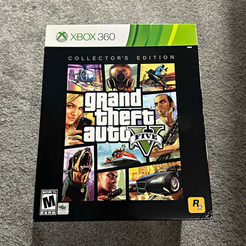 Gta xbox 360 collector s - xbox,